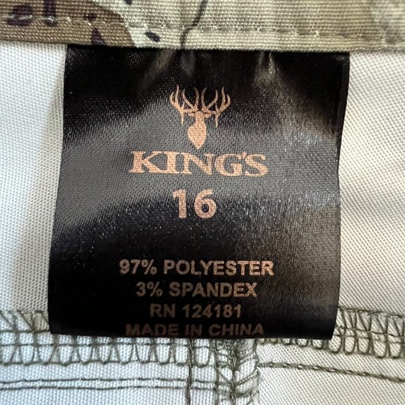 King's NEW Women's Hunter Cargo Pant 2.0 In Camo Size 16 - Picture 12 of 15